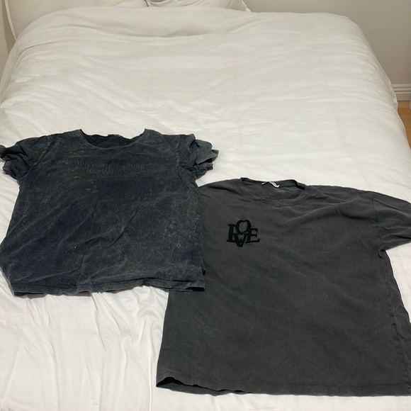 Two Zara T Shirts!!! Size M and L - Picture 1 of 4